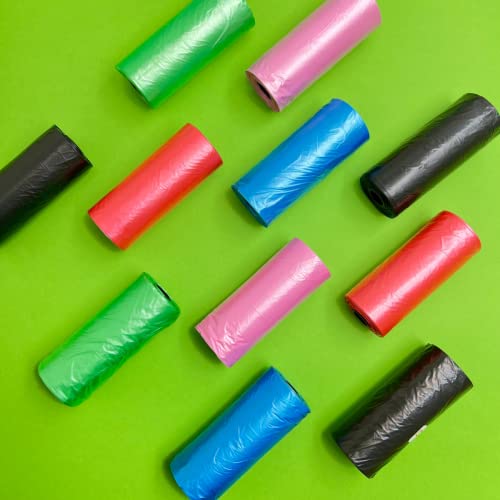 Kit 9 Rolinhos C/ 15 Sacos De Lixo Coco Pet Gato E Cachorro