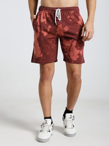 Image of Vogaan Men's Cotton Short Sleeve Tracksuit Summer T Shirt & Shorts Set with 2 Pockets || Casual Co-ord Sets