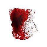 Bloody Splatter Neck Gaiter Face Mask Reusable, Cloth Face Masks Bandana Balaclava Cover Scarf Shield Multicolor