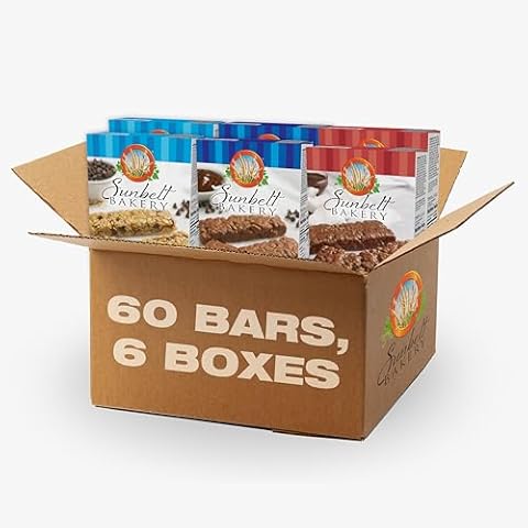 Sunbelt Bakery Chocolate Lovers Pack, 3 Flavor Chewy Granola Bar Variety Pack, 60 Piece Assortment Cover