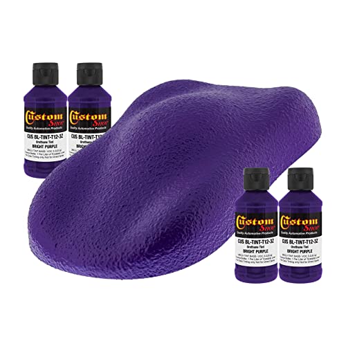 Image of Custom Coat 3 Ounce, Bright Purple, Bed Liner Tint Concentrate, 4 Pack