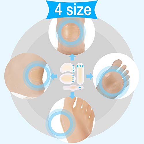 Satinior 20Pcs Blister Pads, Blister Bandages, Blister Gel Guard, Waterproof Blister Prevention New Material Blister Cushions For Fingers, Toes, Forefoot, Heel #TOP2