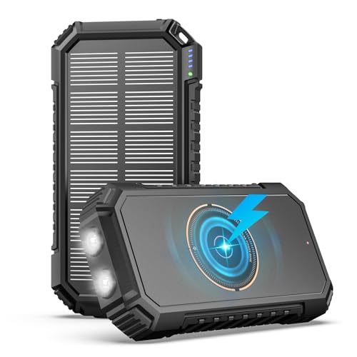 Paloceru 26800mAh Solar Power Bank