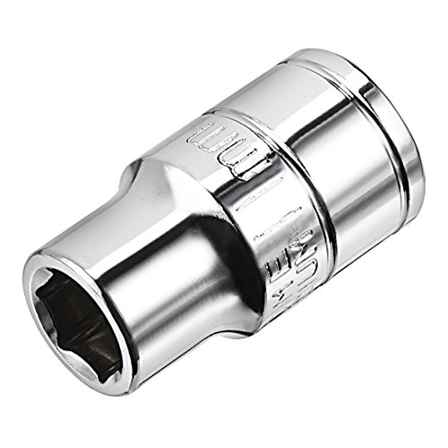 Image of sourcing map 1/2-Inch Drive 11mm 6-Point Shallow Socket, Metric, Cr-V