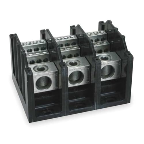 Bloque de distribución de energía eléctrica Cooper Bussmann 16370-3 para cuadros de mando