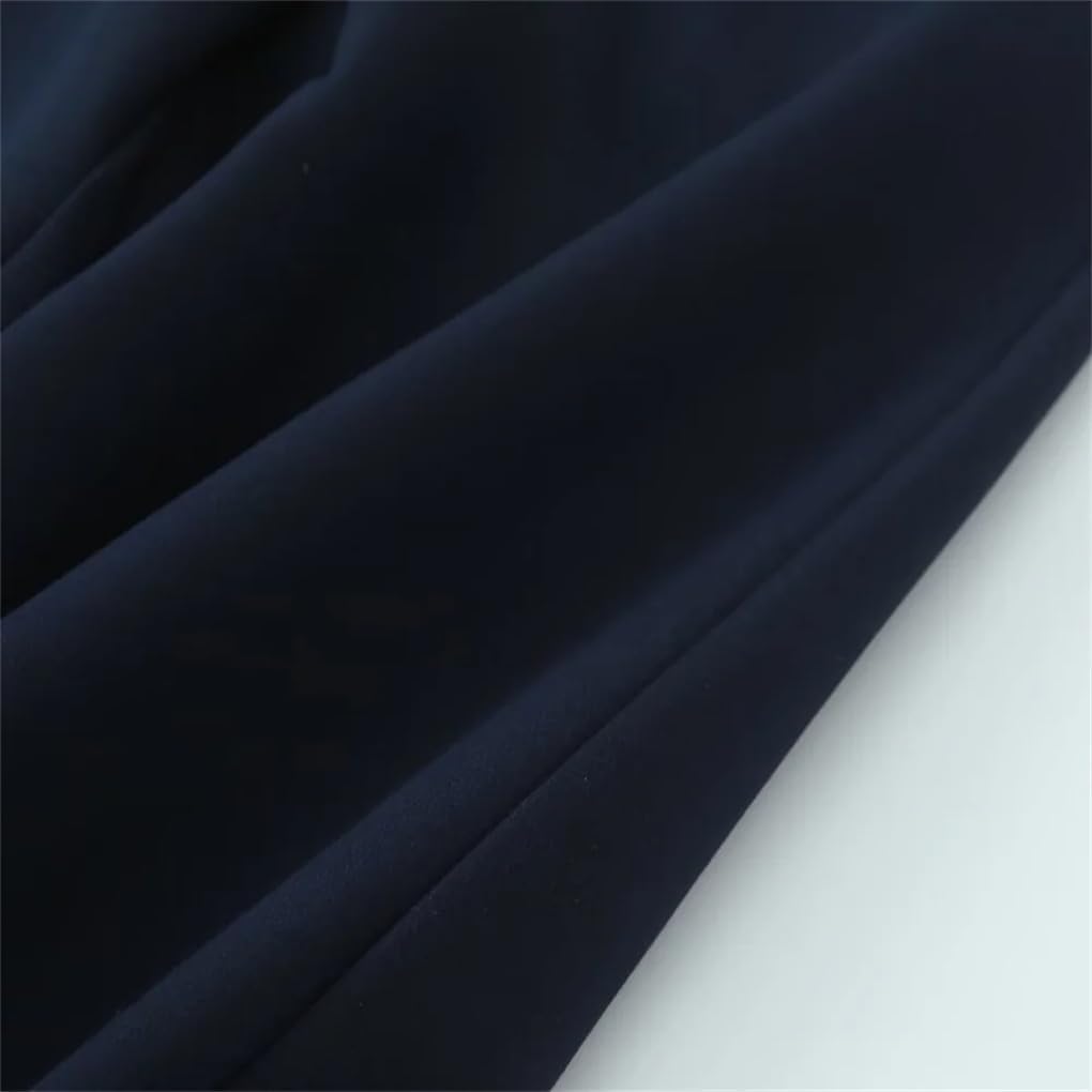 Women's High-Waisted Belted Ankle-Length Trousers