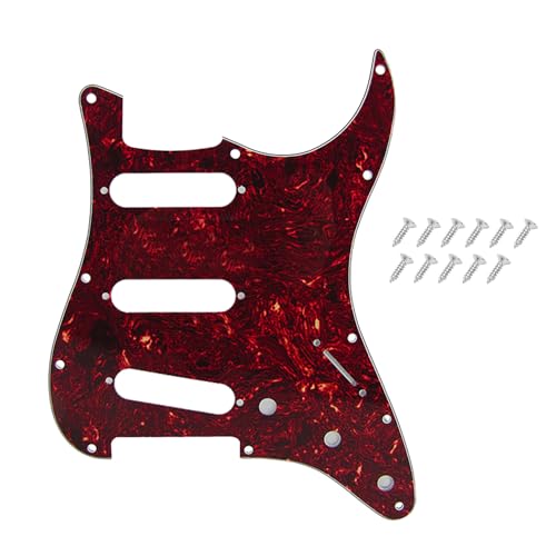 Pickguard SSS Stratocaster 11 trous : Évitez les rayures sur votre guitare de style standard