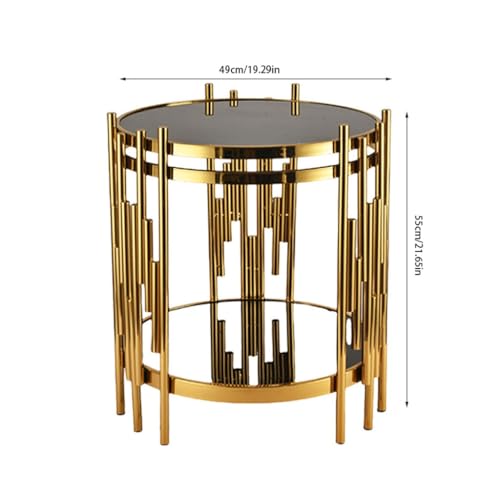 Table de chevet pour chambre et petite table basse d'appoint - 3