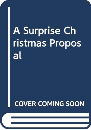 Surprise Christmas Proposal [Large Print] 0263180581 Book Cover