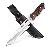 Outdoor Messer Feststehende Klinge, Survival Messer, Camping Messer, Full Tang Messer mit Scheide, für Mann und Sammlung