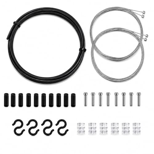 Bike Shifter Cable Kit 4 Galvanized Cables 2m x 4mm Housing