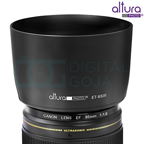 (Canon Et-65Iii Replacement) Altura Photo Lens Hood For Canon Ef 85Mm F/1.8 Usm, Ef 100Mm F/2.0 Usm, Ef 135Mm F/2.8 Sf, Ef 100-300Mm F/4.5-5.6 Usm Lenses #TOP6