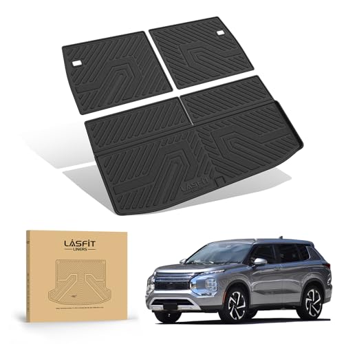 Image of LASFIT Cargo Mat & Backrest Mats for 2022-2025 Mitsubishi Outlander