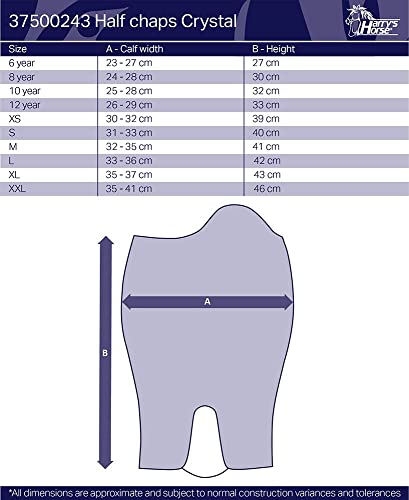 Mini-chaps Amara Crystal Harry's Horse en daim synthétique noir - 3