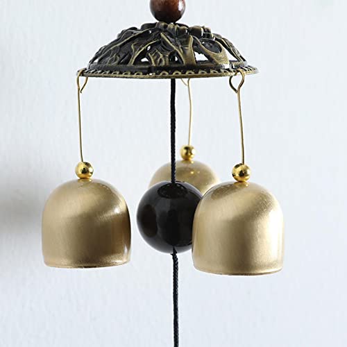 Ronyme de retrô, campainha manual pendurada na parede presente de campainha de metal magnética para