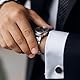 KOLZEMV 4 pcs manschettenknöpfe herren manchettenknoepfe herren Manschettenknöpfe Herren Schwarz Manchettenknoepfe Hochzeit Klassische Manschettenknöpfe Cufflinks for Men Hochzeit Tanzparty Business