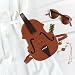 Imagen de Perfeclan Bolso bandolera con forma de violín