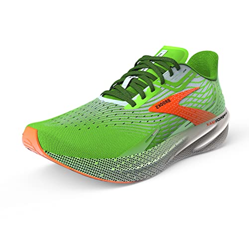 Brooks Zapatillas de Running para Adultos Hyperion MAX Hombre Verde limón, Correr, 42 EU