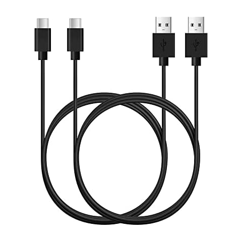 MYFON USB A to USB C Cable, USB Type C Cable, 2 Pack [6FT, 6FT], Fast Charging Cable, High Speed Data Transfer Cable, For Galaxy S10 S9, Moto G, LG V30, Beats Fit Pro, iPhone 16 15 and More, Trustable Cover