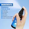 Magnesium Spray, Pure Magnesium Oil Spray for Feet, Natural Ingredient in Glass Bottle, Easy to Absorb and Use 2Pack