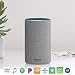 Echo (2nd Generation) - Smart speaker with Alexa - Heather Gray Fabric