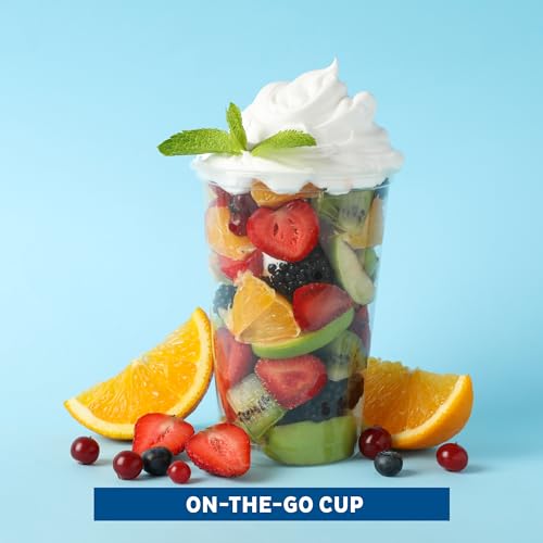 Image of Freshware Clear Plastic Cups [100 Pack - 20 oz] Disposable Cups for Iced Coffee, Smoothie, Milkshake, Cold Drinks