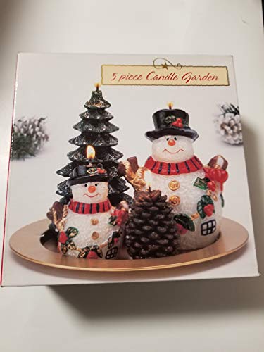 Velas de jardín muñeco de nieve Holidays para iluminar tus caminos estas fiestas de Navidad