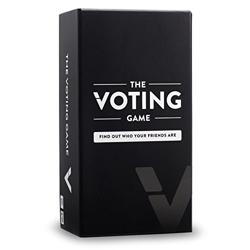 Preisvergleich Produktbild The Voting Game B01JXTOD7O Partyspiel für Erwachsene, aus Nylon