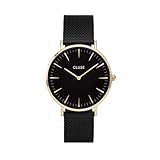 Durchmesser 38 mm Cluse Damen-Armbanduhr Analog Quarz Edelstahl CL18117