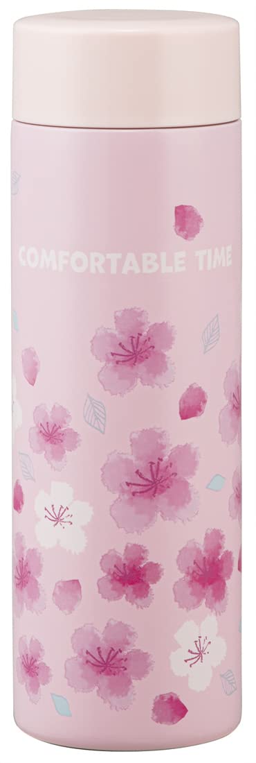 桜柄ステンレス　当時物 Amazon｜スケーター(Skater) マグボトル 桜柄 コンフォタブル