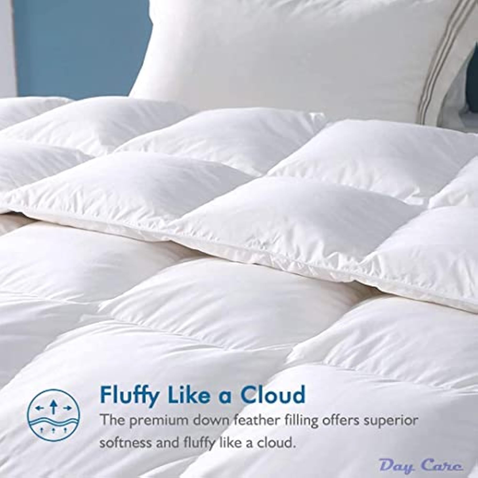 600 GSM Hotel Quality Down Alternative Microfiber Comforter for Heavy Winter