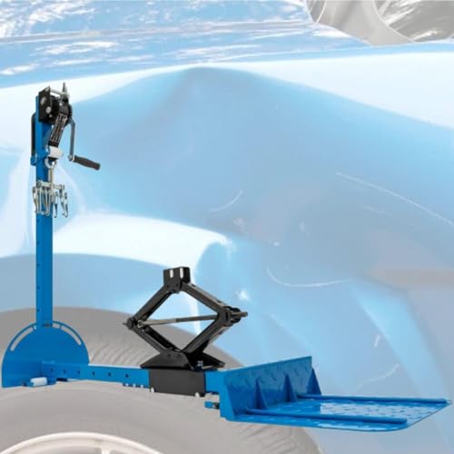 Kit de herramientas para extracción de abolladuras de coche, sistema de eliminación de abolladuras 3 en 1 para reparación de chapas, barra de palanca fácil de tirar para fijación de abolladuras de