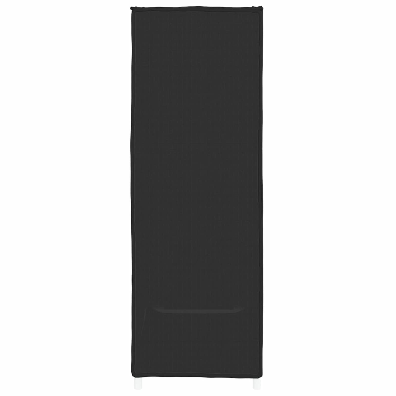 ShGaxin Armario Zapatero de Tela Negro 60x28x90 cm, Zapatero Entrada Recibidor, Zapatero Estrecho, Zapateros De Pasillo