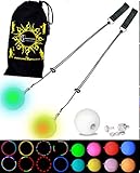 Garantiert haben Sie und Ihr Publikum fasziniert, sind diese batteriebetriebenen glow poi ein Muss für jeden Spinner haben! Kommt komplett mit Batterien! Jeder glow poi arbeitet auf 3 x LR44 Batterien, die es ermöglicht zu leuchten für etwa 8 Stunden! Der Preis ist für ein Paar! LED leuchten poi Spec: Poi Ball Durchmesser: 69mm, Gewicht 150g