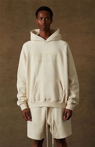 Essentials Fear of God Hoodie (US, Alpha, Large, Regular, Regular, Cream)