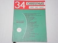 34 CHRISTMAS SONGS & CAROLS [Paperback] B000P7W8Z8 Book Cover