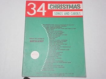 34 CHRISTMAS SONGS & CAROLS [Paperback]