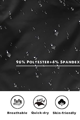 GINGTTO Men's Swim Trunks 5 Inch Iseam Quick Dry Bathing Suits for Men with Mesh Lining Beach4