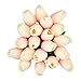 chilsoby 30 Pcs Artificial Tulip Flowers Real Touch Tulips Fake PU Tulip Flower Bouquet for Home Wedding Party Office Decor