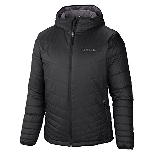 Columbia Sportswear Women's Mighty Light Hooded Jacket, Black, Medium