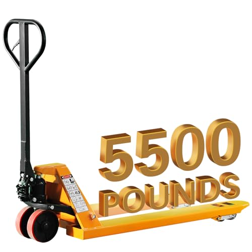 UNISOAR Industrial Duty Pallet Jack Truck with 27