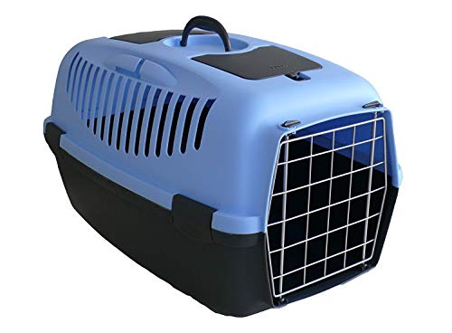 Pawsitiv MarcoPolo 1 - Carrier Box For Cat & Dog - Blue