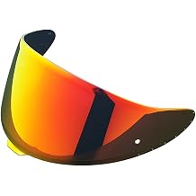 Shoei RF1400 X15 Helmet Visor Replacement Shield Anti-Fog Sun Shield Accessories for RF-1400 X15 CWR-2 Z8 X-SPR PRO Gold Red