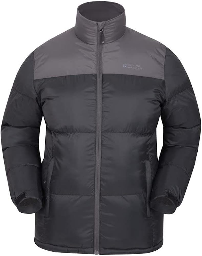 mountain warehouse black puffer jacket