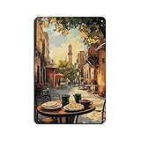 Chapli Kebab Breakfast in Peshawar Blechschild, Vintage, Metall, Pub, Club, Café, Bar, Zuhause, Wandkunst, Dekoration, Poster, Retro, 20 x 30 cm