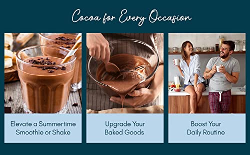 Mindful Nutrition Organic Skinny Hot Cocoa Mix - 40 Servings - Sugar Free Hot Chocolate Mix Gluten Free Dark Chocolate High Flavonoid Cocoa Powder Keto Friendly Dairy Free Vegan Ebt Eligible Low Carb #TOP3
