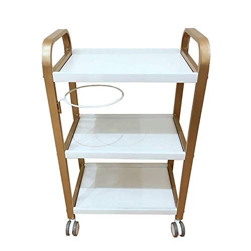 **Carrello multiuso da barbiere**: questo versatile carrello da officina è perfetto per saloni di bellezza e spa. Progettato per una facile organizzazione, ti consente di archiviare e accedere in modo efficiente ai tuoi strumenti e prodotti. Con il suo design elegante e la struttura resistente, questo carrello migliora il tuo spazio di lavoro mantenendo tutto ordinatamente in posizione. Ideale per i professionisti che cercano funzionalità e stile.