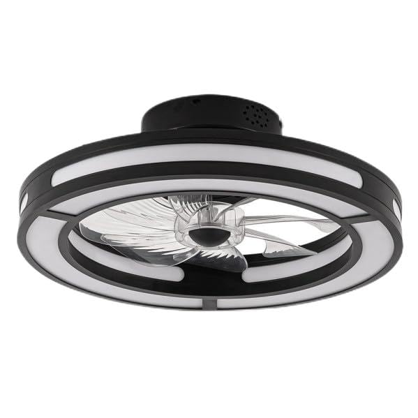 Ventilador DC 58W 8 Aspas ABS, 50º, 6 Velocidades, 5900lm, Control Remoto, Memoria, Temporizador - Ideal para climatización y confort.