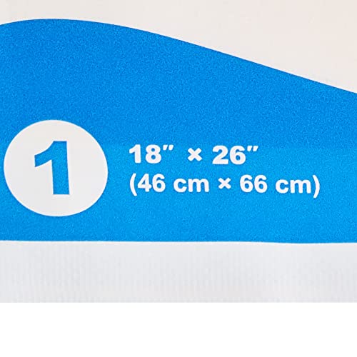 Image of Dynarex Sterile Towel Drapes 18x26 inch - Disposable Poly-Lined Procedure Towels & Medical Drapes for Patients - 1 Case, 6 Boxes of 50 Drape Sheets