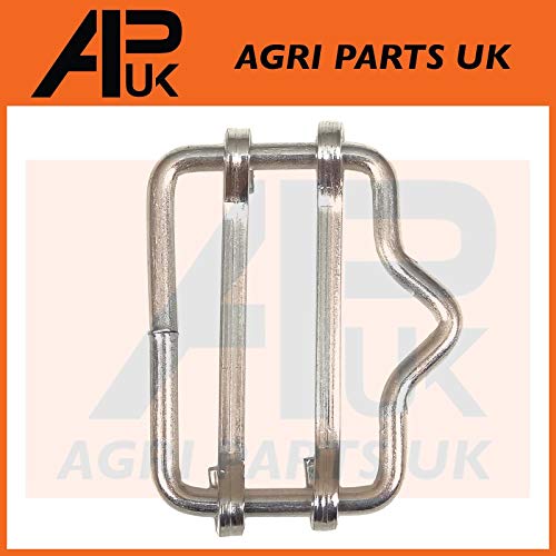 APUK Electric fence fencing 40mm Poly tape connector Joiners Metal connection
